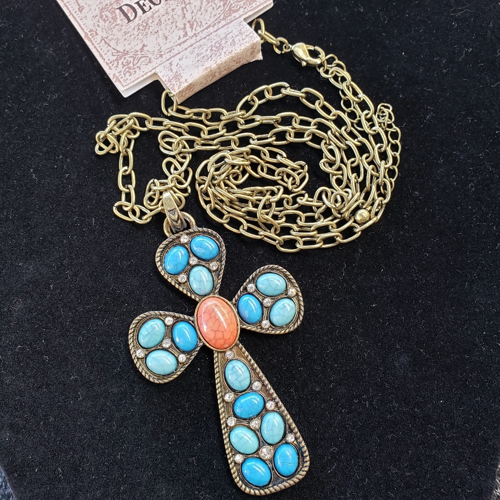 Decree GoldBrass Necklace